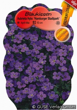 Blaukissen 'Hamburger Stadtpark'