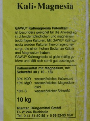 Patentkali = Kali-Magnesia 10 kg